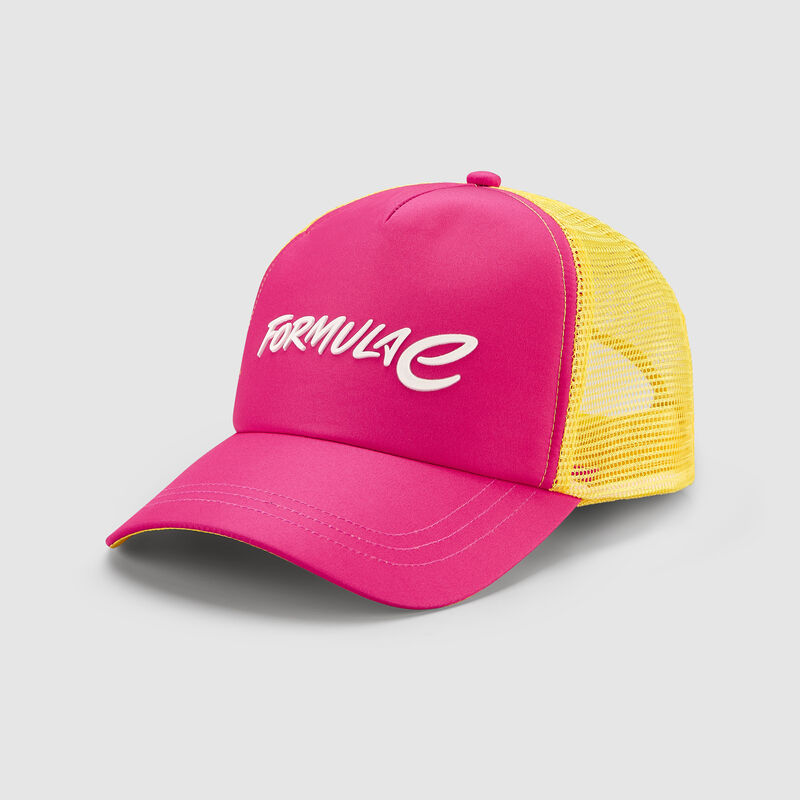 FE FW WORDMARK TRUCKER CAP - pink